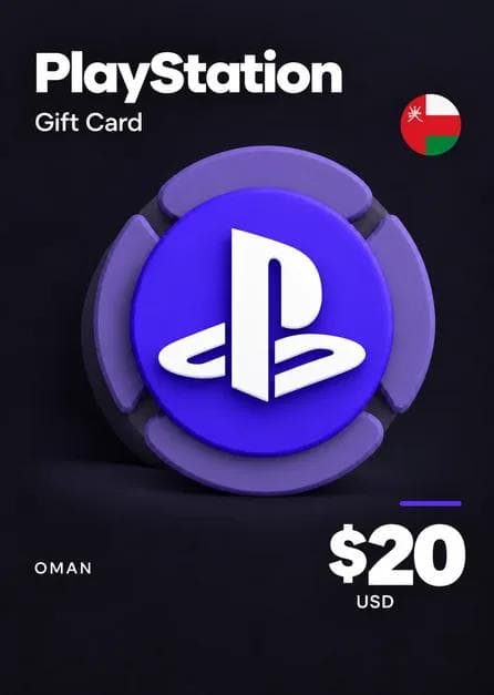 PlayStation Network Card 20 USD (OM) PSN Key OMAN