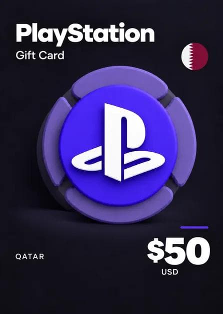 PlayStation Network Card 50 USD (QA) PSN Key QATAR