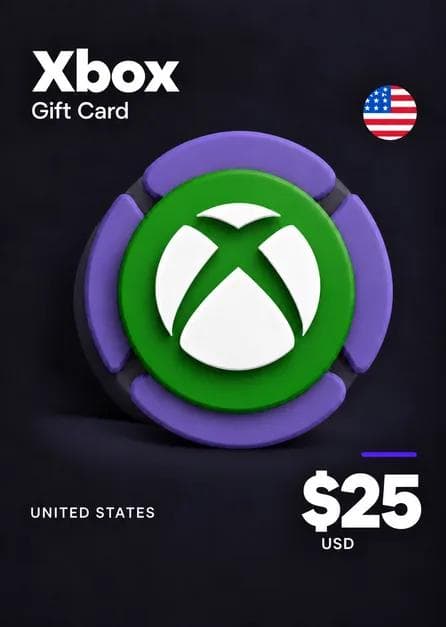 Xbox Live Gift Card 25 USD Xbox Live Key UNITED STATES