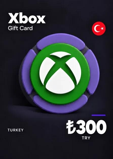 Xbox Live Gift Card 300 TRY Xbox Live Key TURKEY