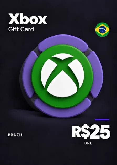 Xbox Live Gift Card 25 BRL Xbox Live Key BRAZIL