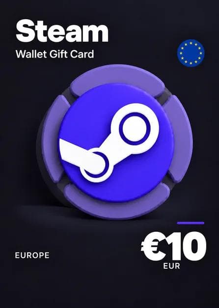 Steam Wallet Gift Card 10 EUR Steam Key EUROPE