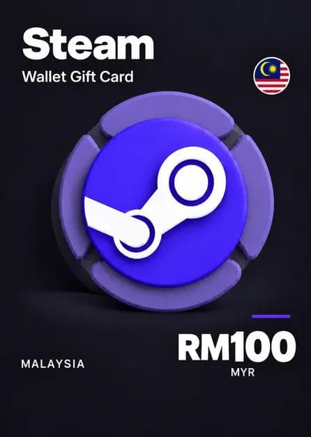 Steam Wallet Gift Card 100 MYR Steam Key MALAYSIA