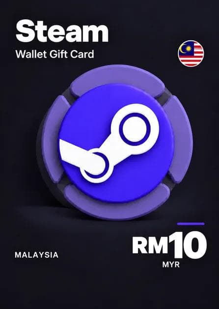 Steam Wallet Gift Card 10 MYR Steam Key MALAYSIA