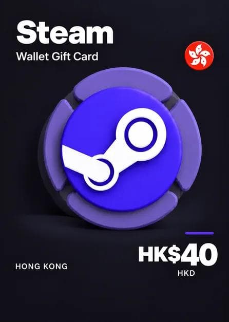 Steam Wallet Gift Card 40 HKD Steam Key HONG KONG