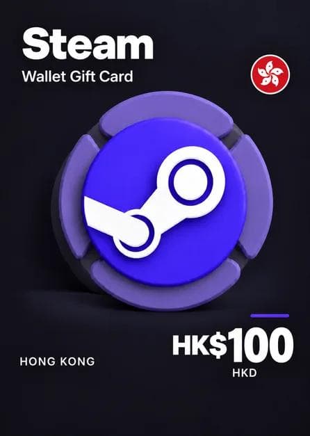 Steam Wallet Gift Card 100 HKD Steam Key HONG KONG