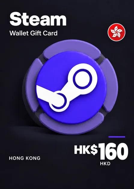 Steam Wallet Gift Card 160 HKD Steam Key HONG KONG