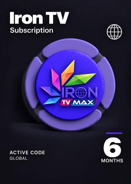 IRON TV 6 Months - Active Code - Key Global
