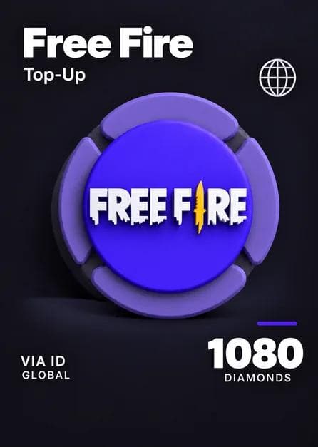 Garena Free Fire 1080 Diamonds - Global