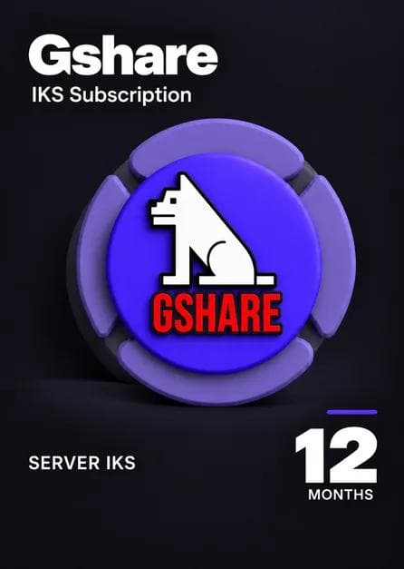 (SERVER) Gshare Server IKS Subscription 12 Months