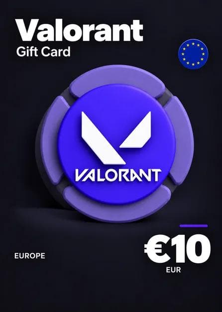 Valorant Gift Card 10 EUR (1000 VP) - EUROPE