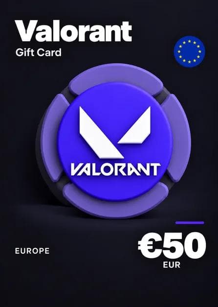 Valorant Gift Card 50 EUR (5350 VP) - EUROPE