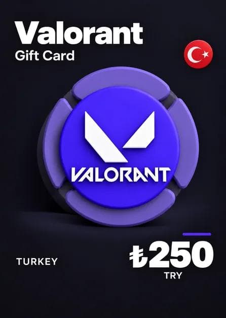 Valorant Gift Card 250 TRY - TURKEY