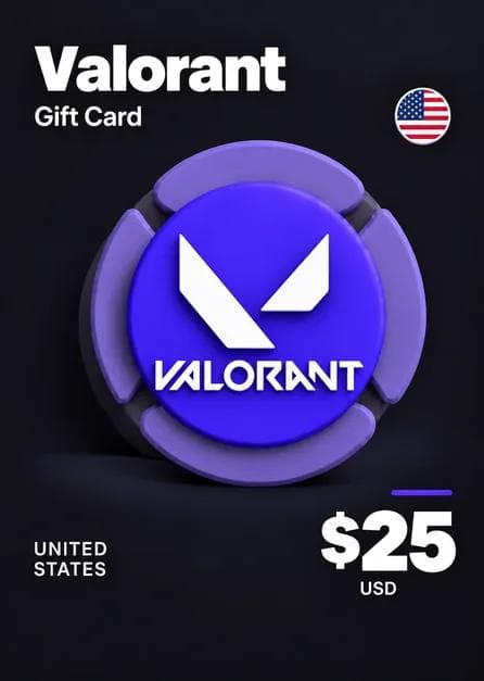 Valorant Gift Card 25 USD - USA