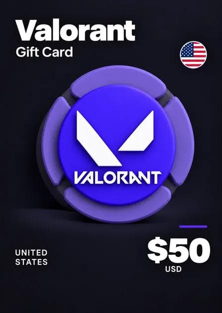 Valorant Gift Card 50 USD - USA