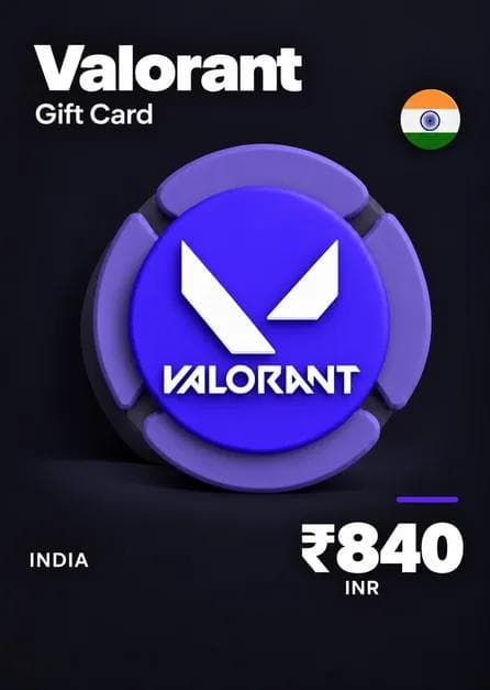 Valorant Gift Card 840 INR - INDIA