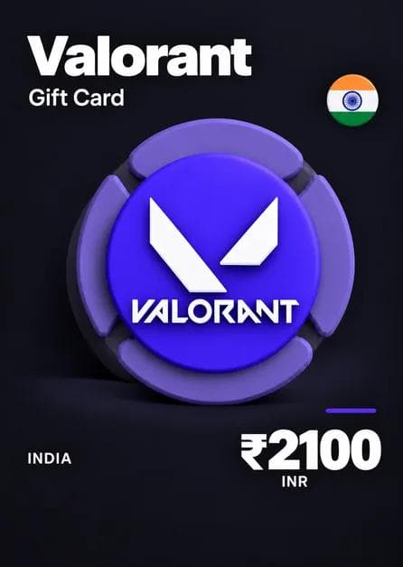 Valorant Gift Card 2100 INR - INDIA