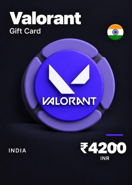 Valorant Gift Card 4200 INR - INDIA