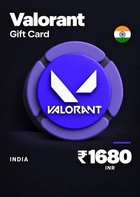 Valorant Gift Card 1680 INR - INDIA