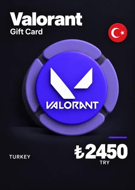 Valorant Gift Card 2450 TRY - TURKEY