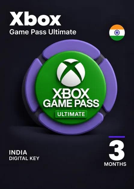 Xbox Game Pass Ultimate – 3 Months Subscription Key INDIA