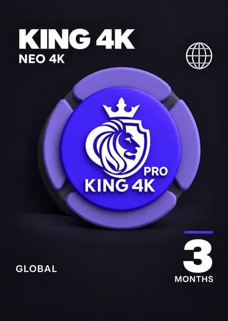 KING 4K (NEO 4K) 3 Months - KEY GLOBAL