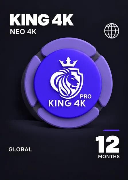 KING 4K (NEO 4K) 12 Months - KEY GLOBAL
