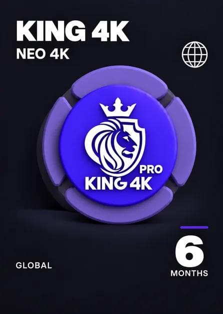 KING 4K (NEO 4K) 6 Months - KEY GLOBAL