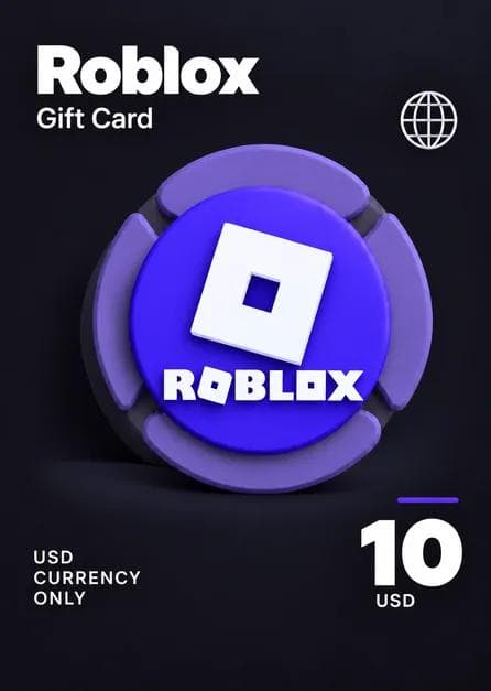 Roblox Card 10 USD Robux Key USD CURRENCY